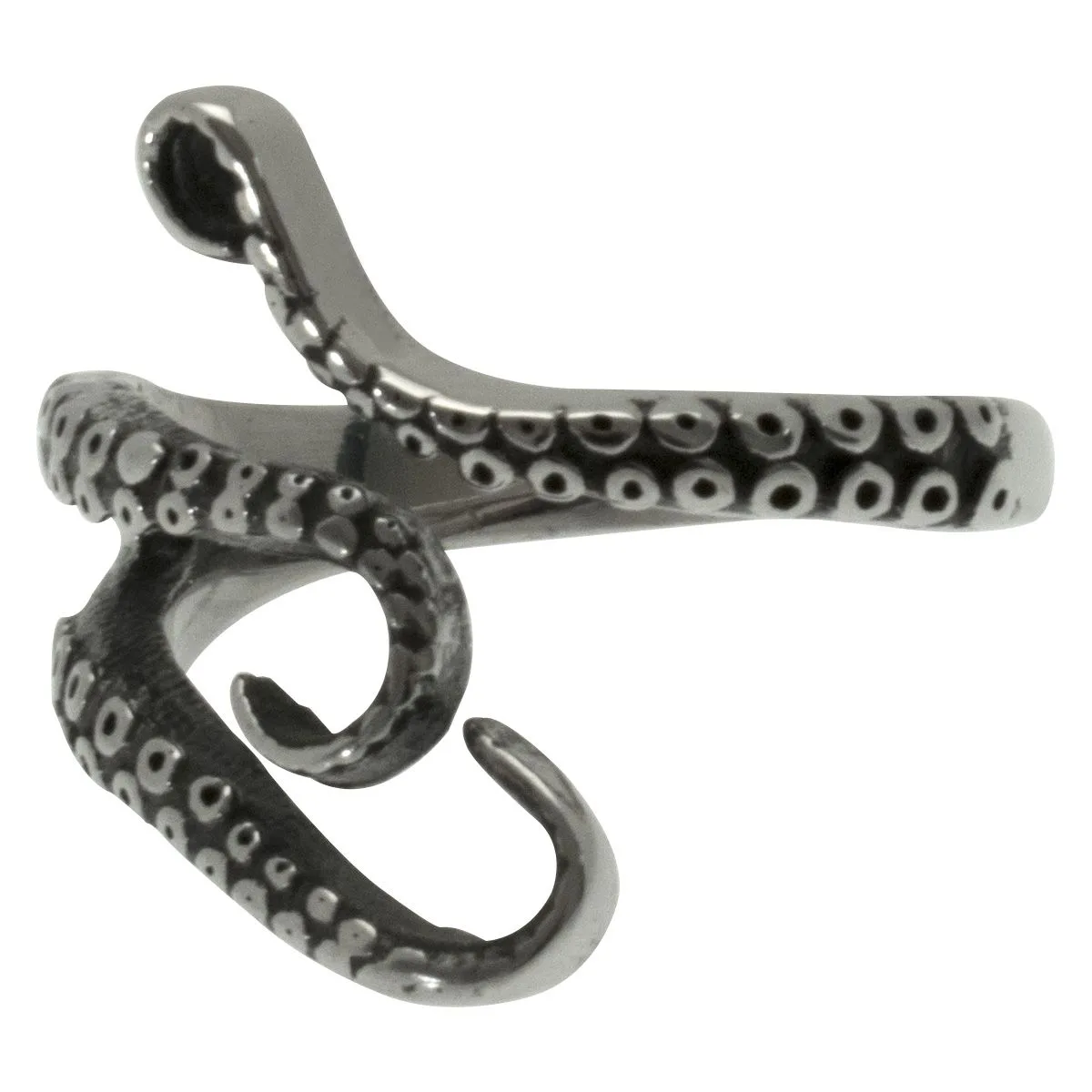 Bague ACIER - Tentacules - Rock A Gogo