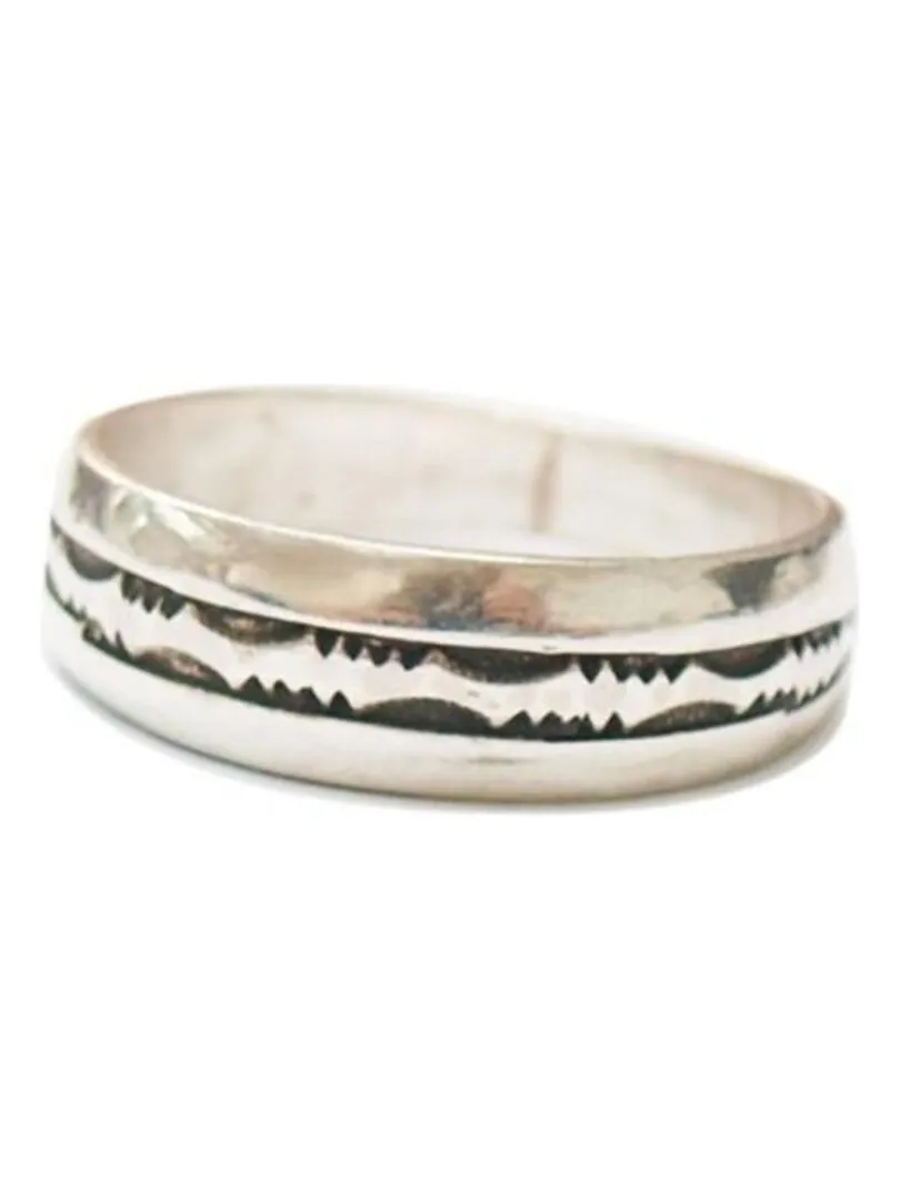 Bague, anneau touareg ciselé, Bijoucolor - Argent