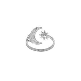 Bague Asteria acier