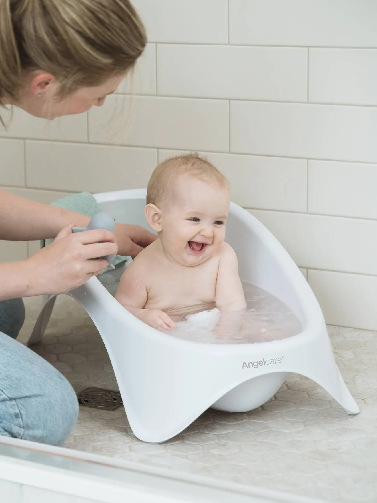 Baignoire évolutive 2 en 1 ANGELCARE blanc - Angelcare