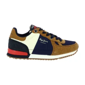 Baskets mode Pepe jeans pbs30452 marron