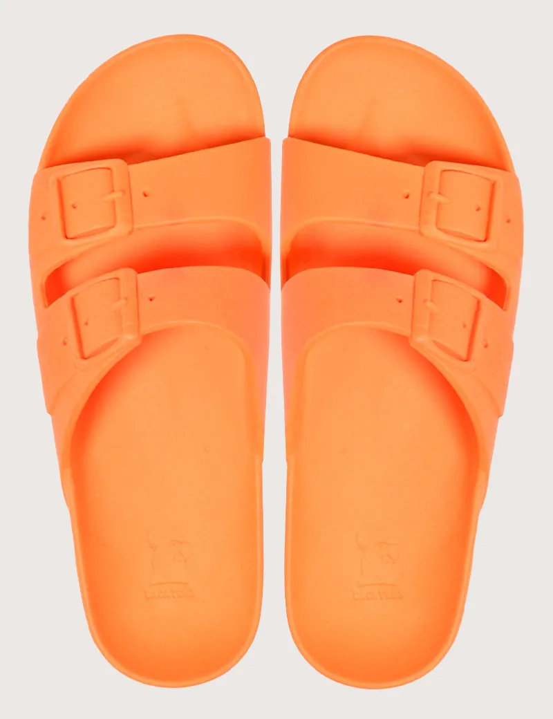 Cacatoes - Sandales Femme Bahia Orange Fluo