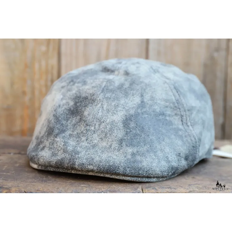 CASQUETTE STETSON TEXAS PIGSKIN GRIS