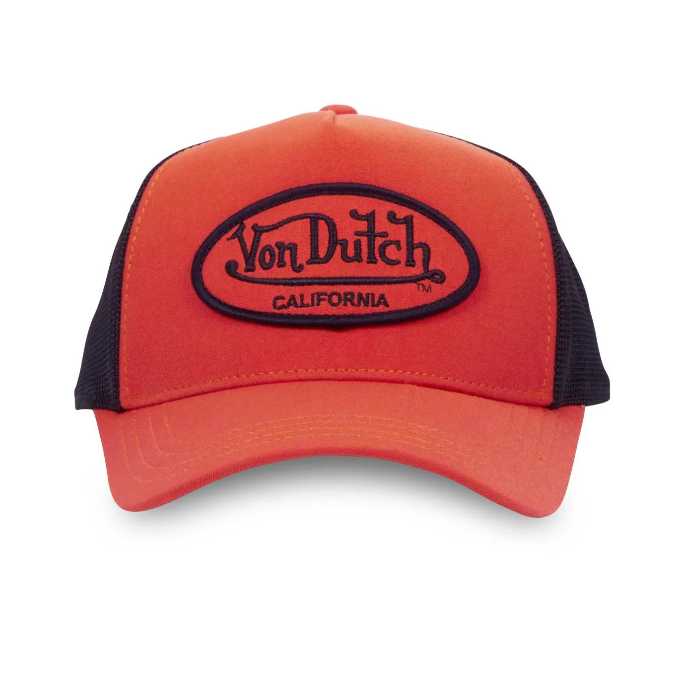 Casquette Vondutch Rouge Trucker Snapback Shiny