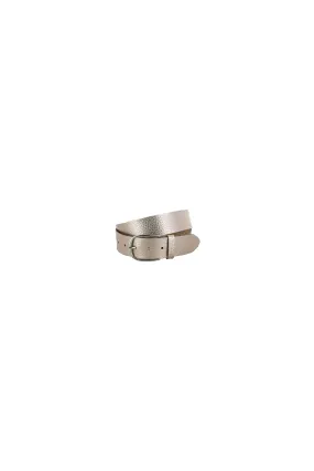 Ceinture en cuir grainé doré, Vanzetti - V5542A6783 Doré | Cesare Nori