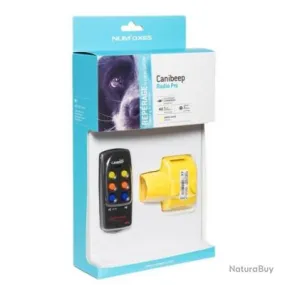 Collier de repérage Num'Axes Canibeep radio pro Kit complet - Collier seul - Jaune