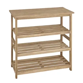 Etagère  4 niveaux en bois massif | 3 Suisses