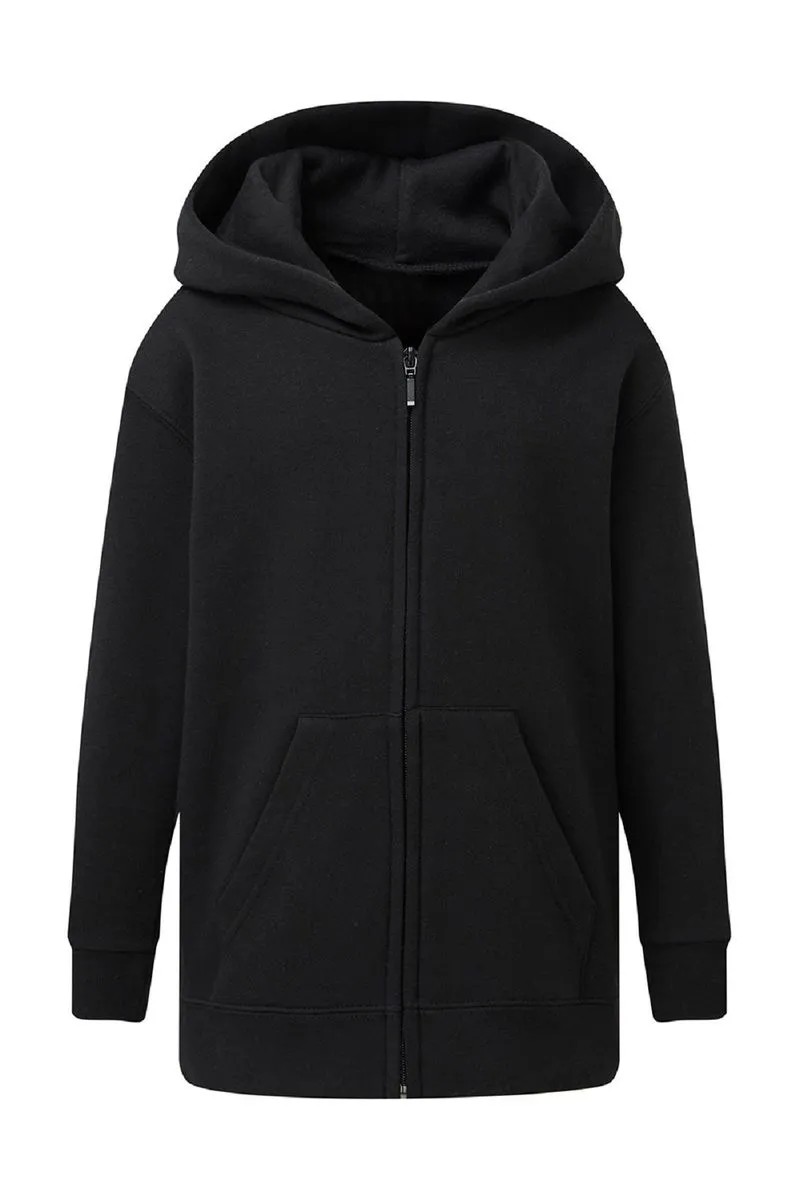 gilet sweat enfant mixte - SG29K - noir 
