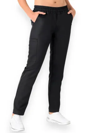 GREEN Pantalon Femme - Ceinture élastiquée noir