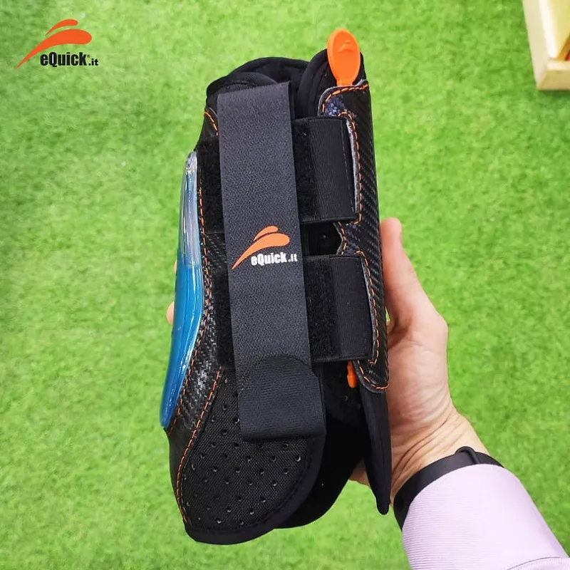 Guêtres de cross cheval Pro Eventing E-Shock Antérieurs - eQuick - EQUICK - Guêtres postérieures - Equestra