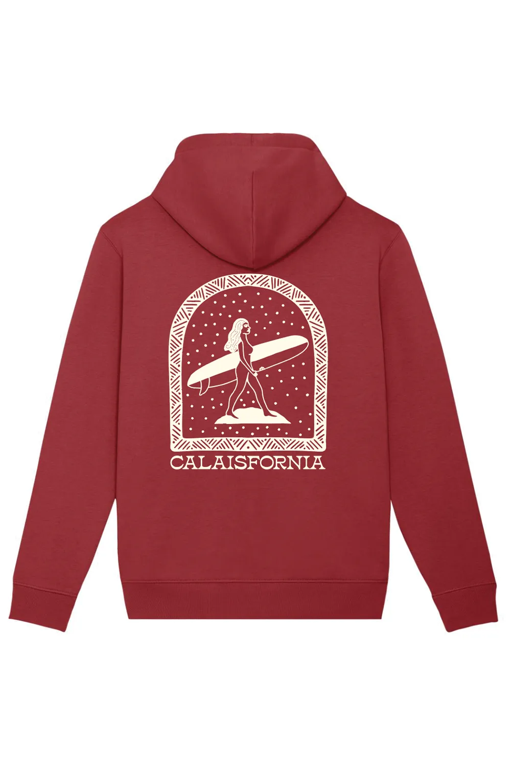 HOODIE RED SURF