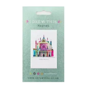 I Drew This Exeter Cathedral Fridge Magnet - Trouva