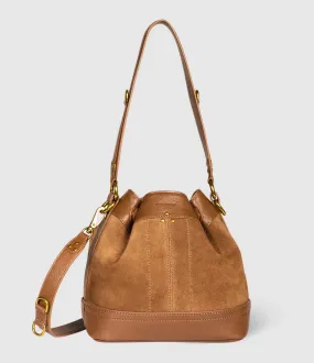 JEROME DREYFUSS Partager  Sac Ben S Cuir Suédé Tabac  