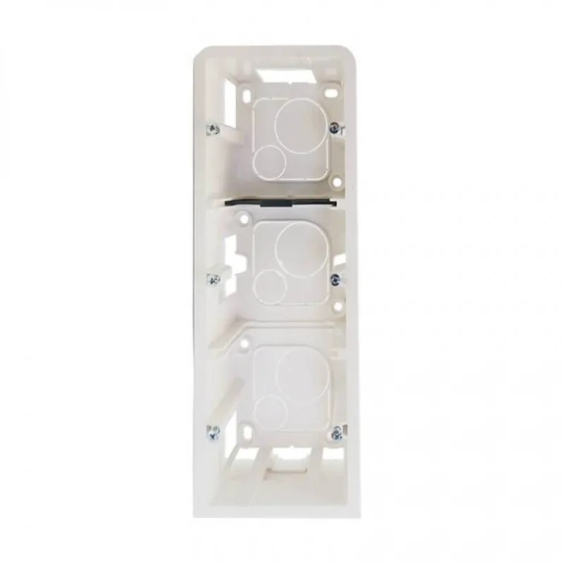 Legrand 080283 - Cadre Saillie Mosaic 3x2 modules Vertical Blanc