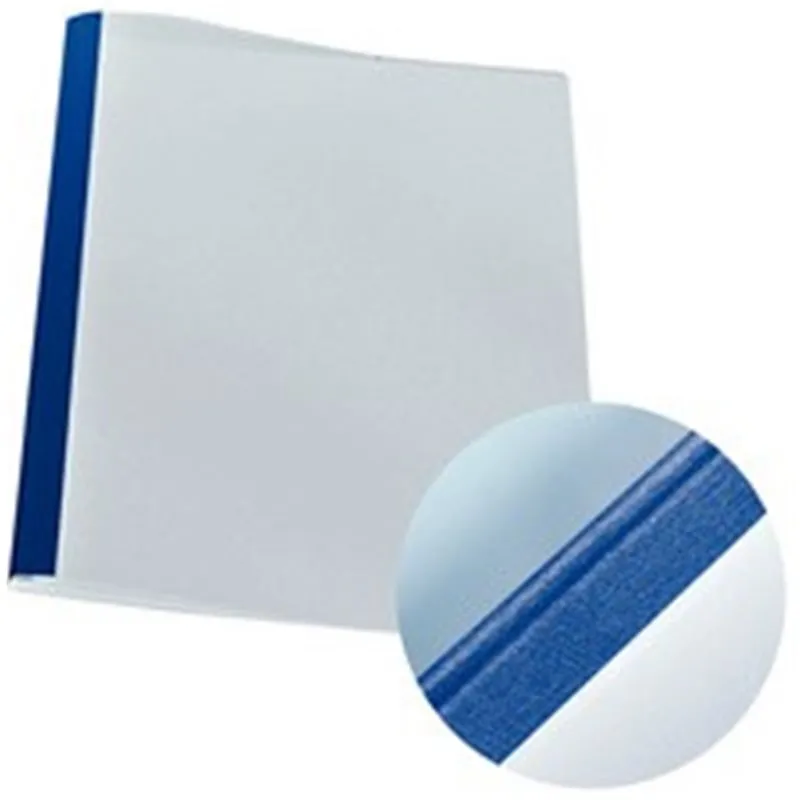 LEITZ chemise pour thermoreliure avec aspect lin - format A4 -