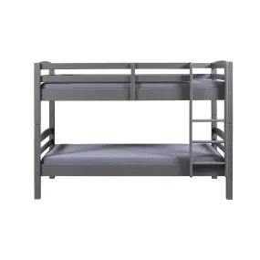 Lit Superposé LAVIUS 90x200 cm Gris | 3 Suisses