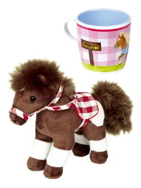Lot de 2 articles - Tasse et petit poney - Ma petite ferme de poney - N/A