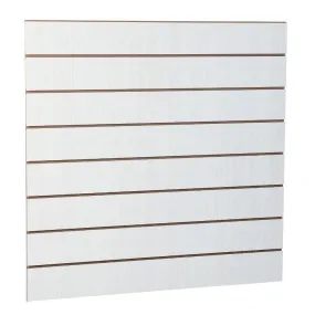 Panneau rainuré R15 L120xH120cm épaisseur 18mm - bois blanchi