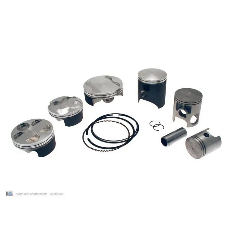 Piston forgé WÖSSNER Ø87,93 mm Kawasaki KX 500
