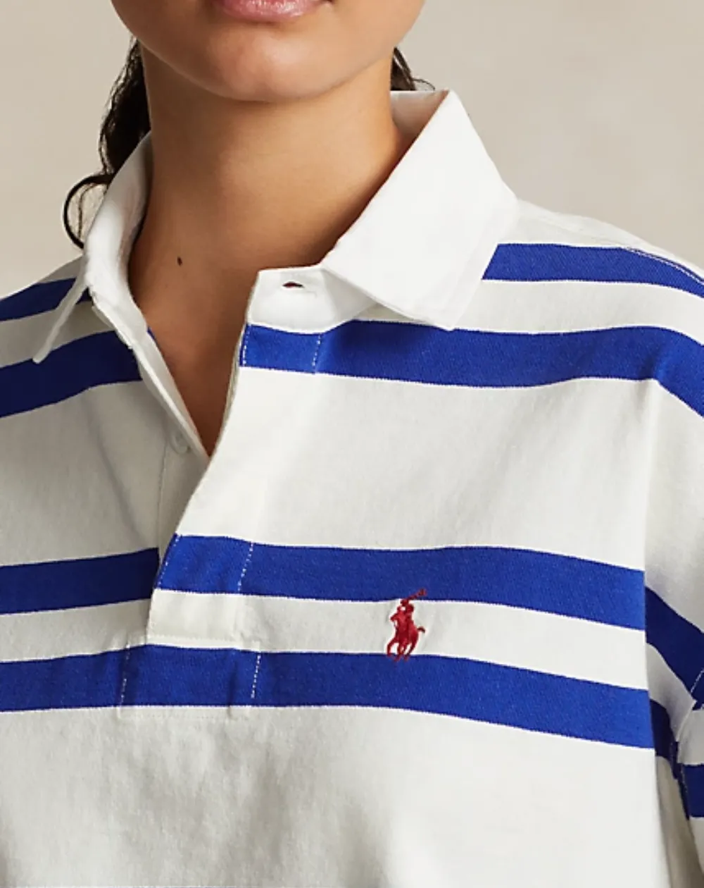 Polo Ralph Lauren Polo Court à Rayures Femme Tailles xxs Coloris Multi