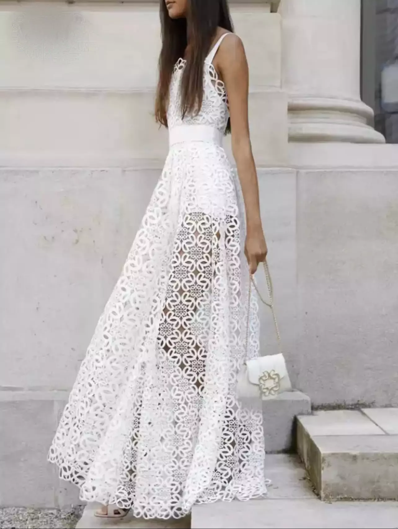 Robe ajourée