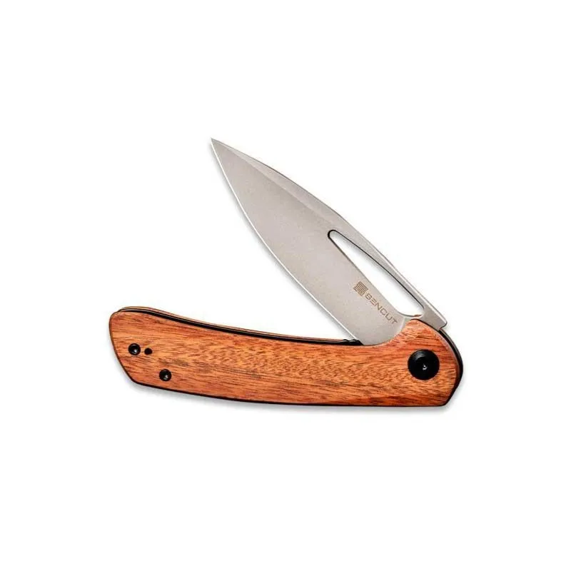 Sencut Couteau honoris bois de guibourtia stonewashed