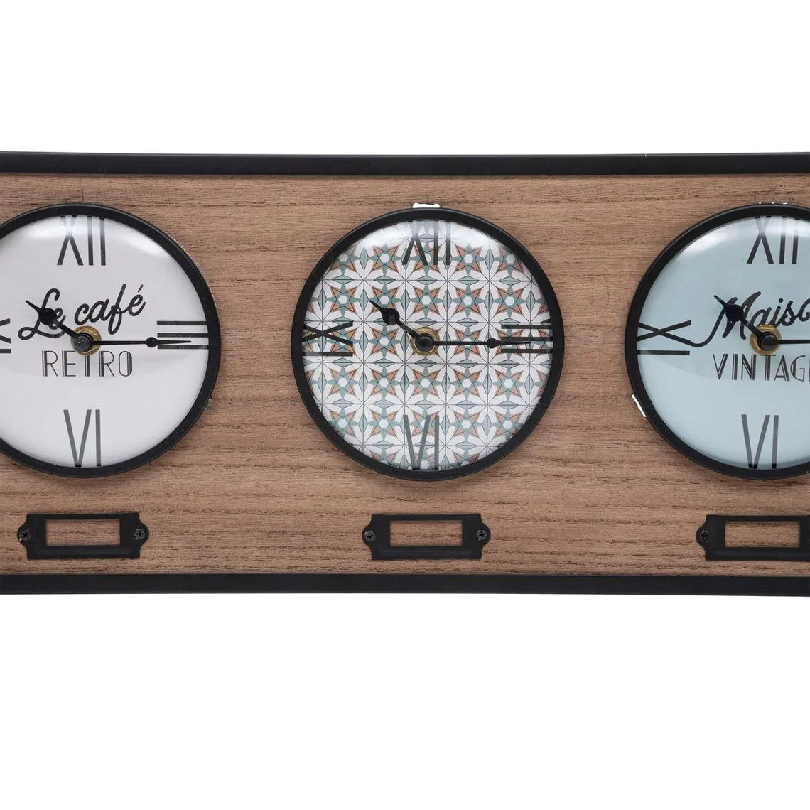 Set de 3 horloges 