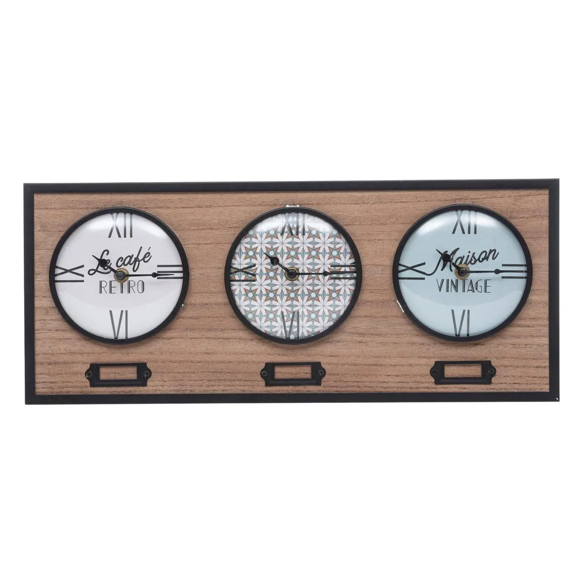 Set de 3 horloges 