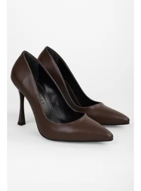 Stilettos & Evening Shoes - 300gr - Brown - Heels