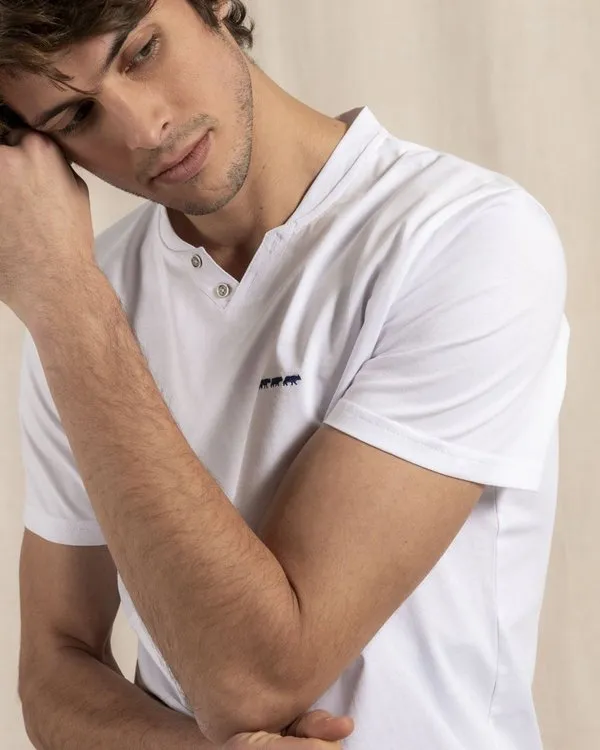 T-shirt Baptiste blanc 
