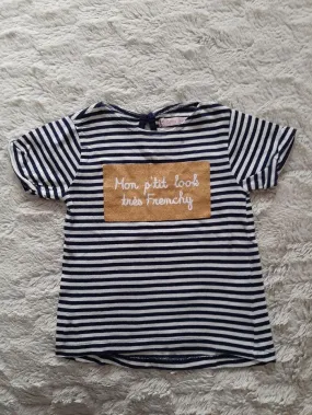 T-shirt marinière - Gémo - 24 mois  | Beebs