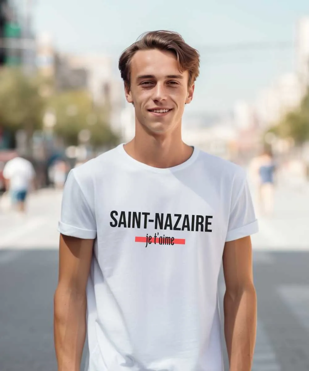 T-Shirt Saint-Nazaire je t'aime
