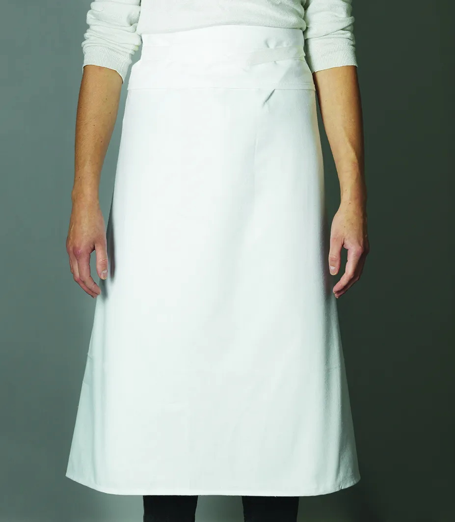 Tablier de cuisinier sans bavette Demi-Chef