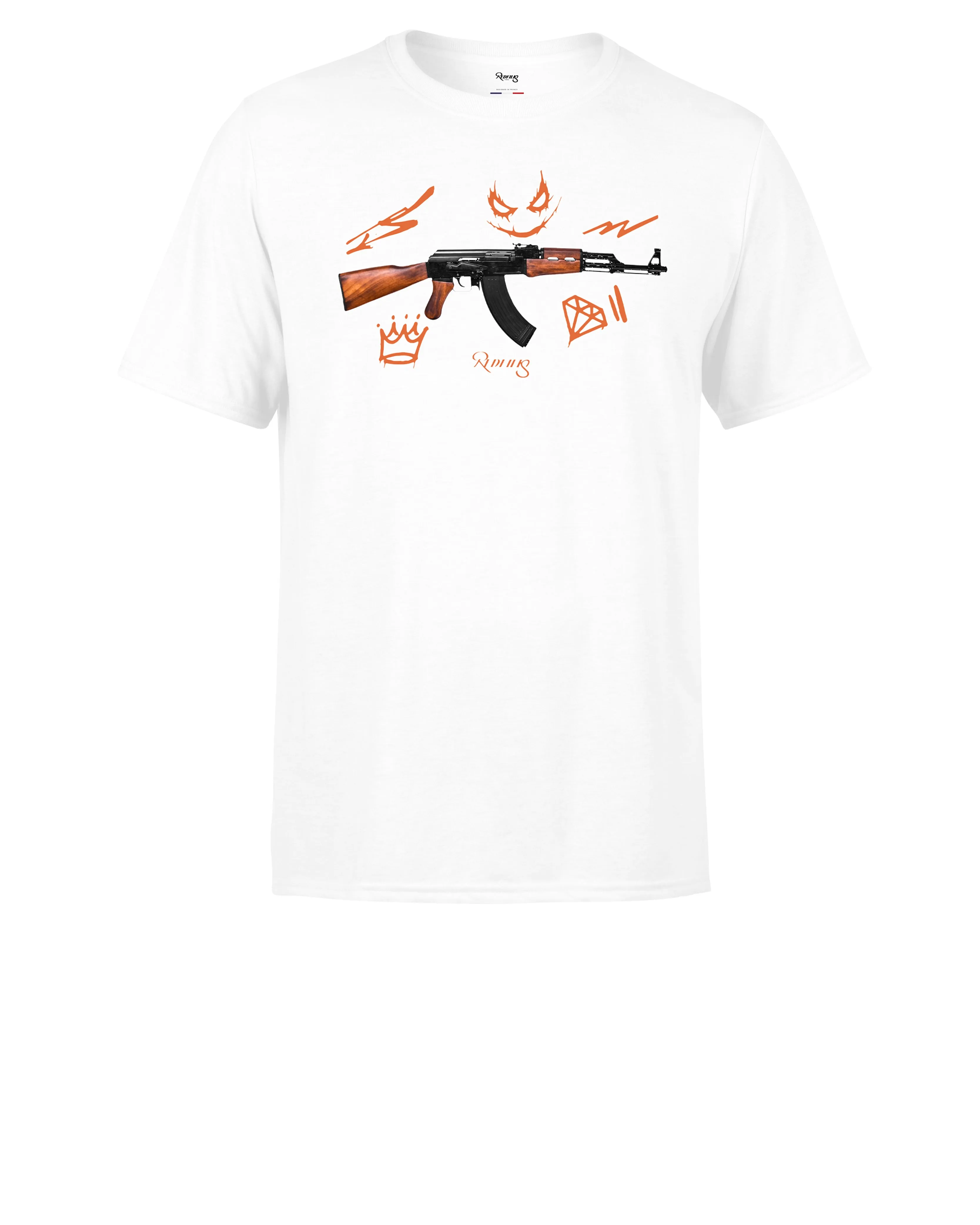 TEE-SHIRT REDFILLS BLANC AK WOOD WHITE
