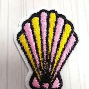 Thermocollant coquillage - 43x33mm - ecusson à coudre - 112