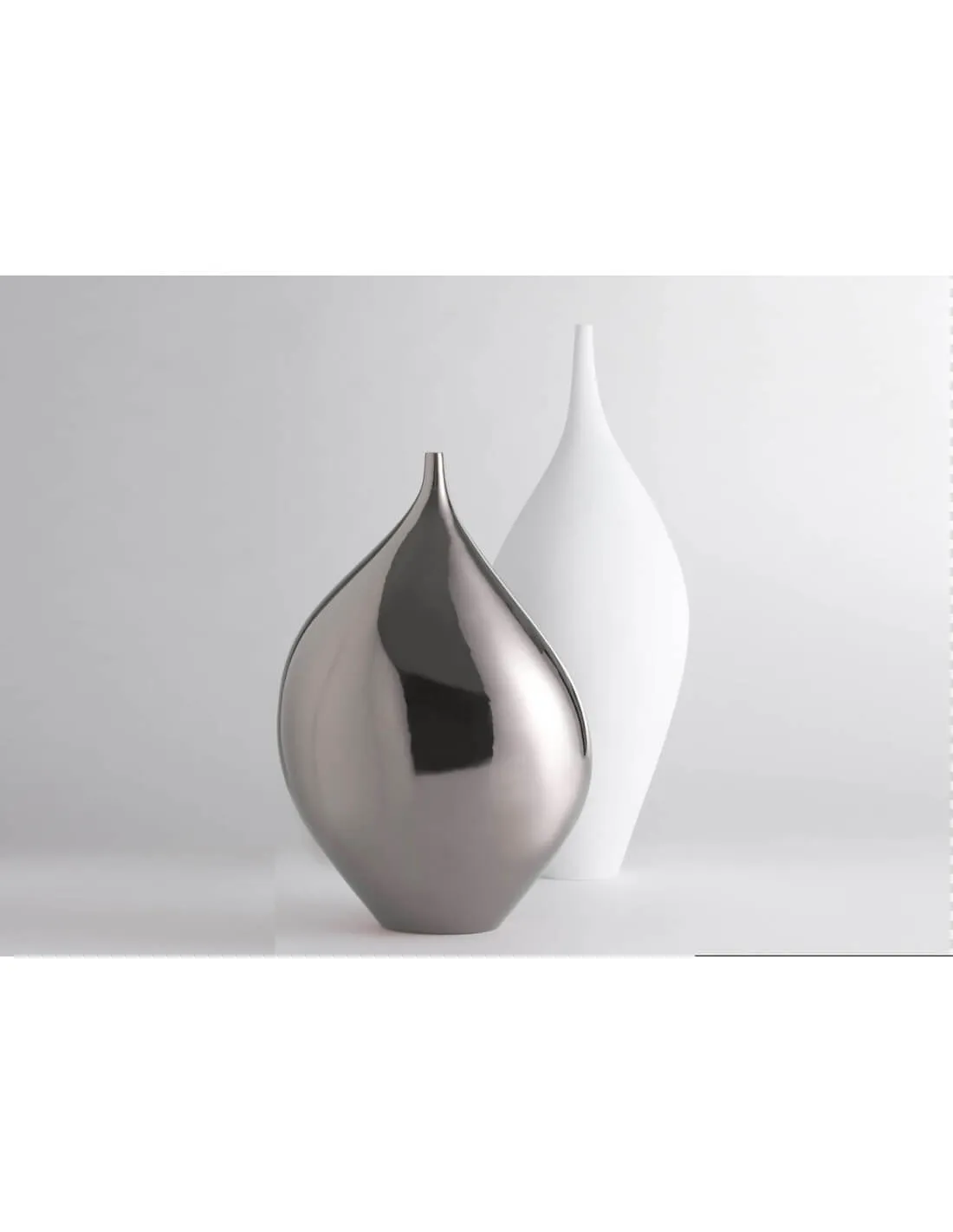 Vase soliflore en ceramique mat ou brillant goccia par kose