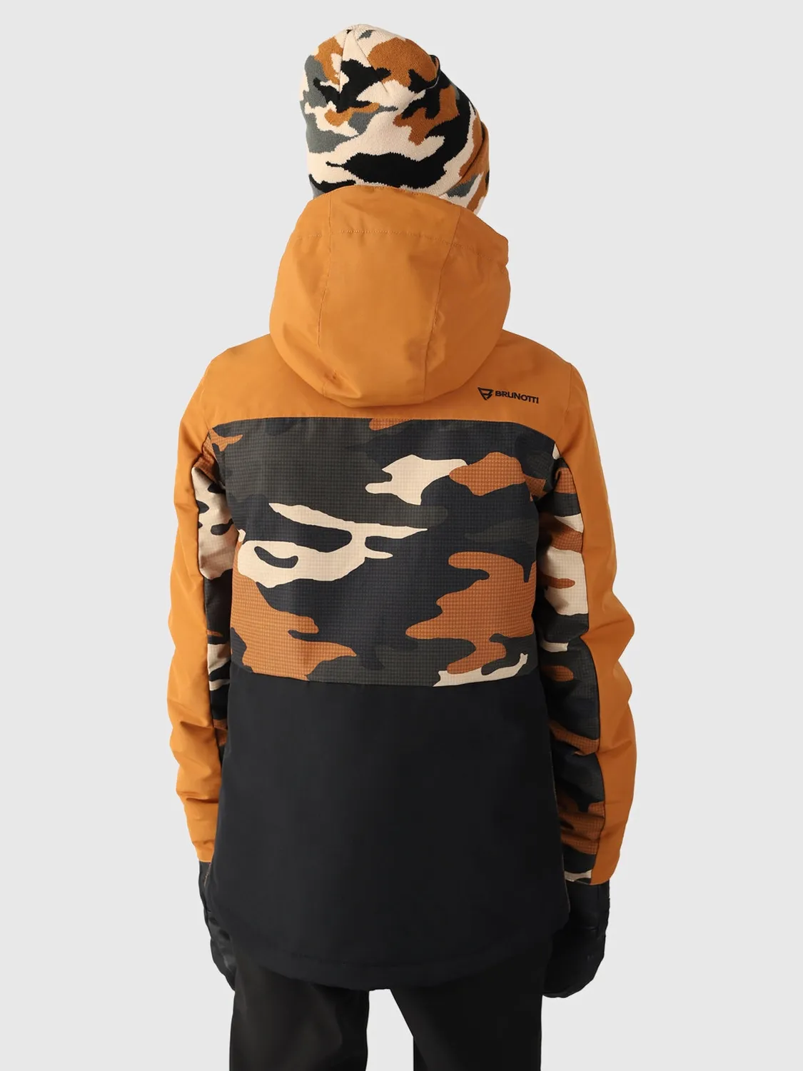 Veste de Ski Brunotti Garçon Aratiny-AO Snow Jacket Tabacco